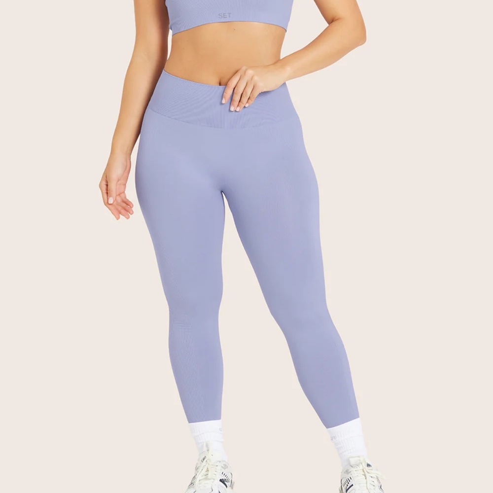 NWT set active purple leggings